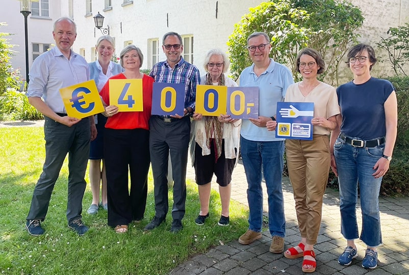 4000€ Spende Ökumenische Hospizgruppe